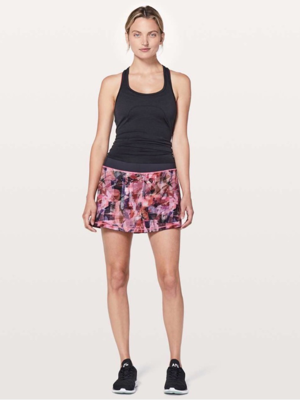 Lululemon Pace Rival Skirt Sun Dazed Multi Pink Size 4 Tall